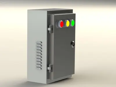 Electrical Panel 3D model