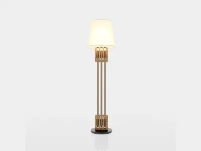 Nautical Stand Lamp 3D model