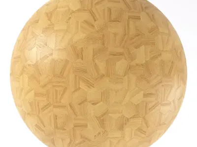 Parquet - Laminate - Wooden floor 3D model 11