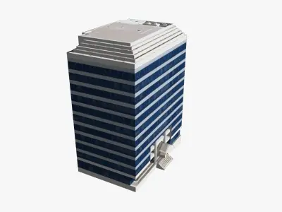 193 North Quay Low-poly 3D model