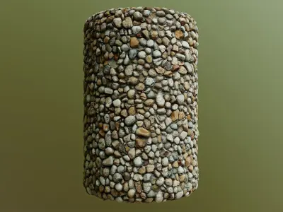 Stone Wall PBR Texture 05 Texture