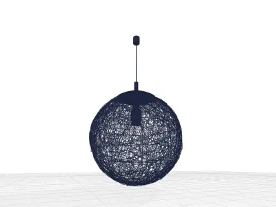 Keen Light Sphere Pendant 3D model