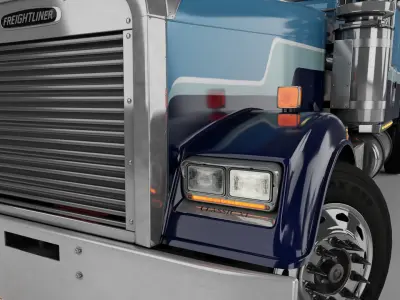 Freightliner FLD 132 Classic XL 3D model