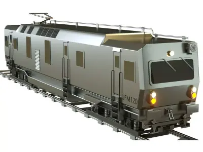 Train ufm120 3D model