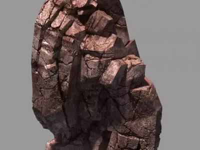 Brutal tribe - the cliff 12 3D model