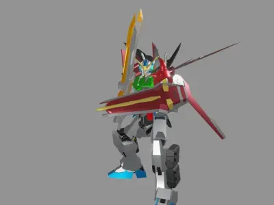 The Mecha Attacker 22 3D model