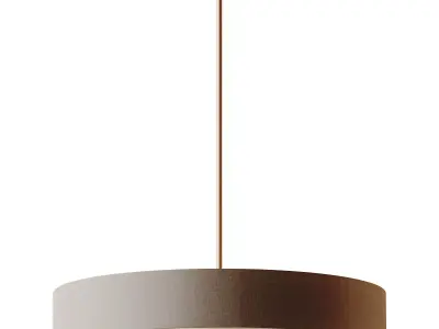 Convertible Drum Pendant Light 3D model
