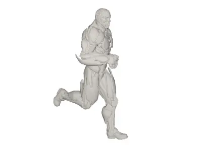 Superhero concept 3D model purchase