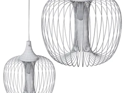 Whisk Medium Pendant by lightology 3D model