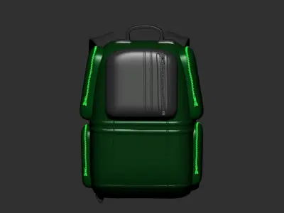 backpack sculpt 3d printable  3D model