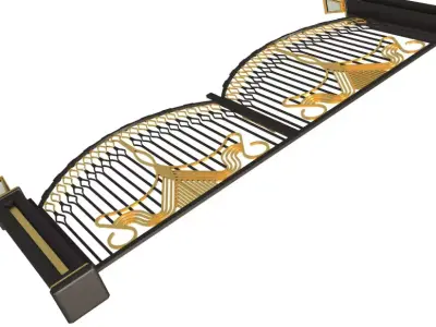 Wrought Iron Gate 3D model