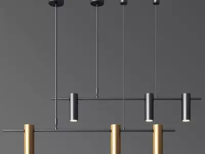 Adis Pendant Light Lampatron 3D model