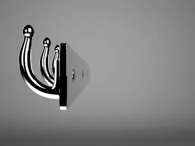 Stainless hanger 3D model