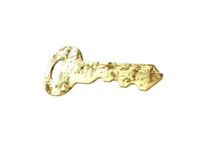 Key V1 004 Low-poly 3D model