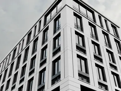 RESIDENTIAL BUILDING NO71 A 3D model