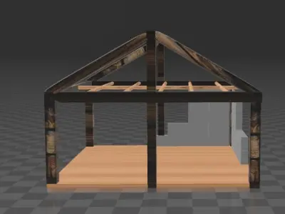 floor section 3D print model