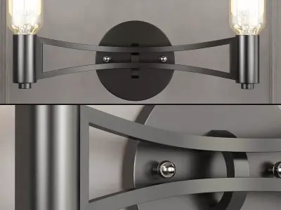 Loft Droplet Wall 3D model