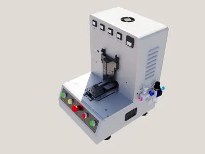 Automatic pressure holding fixture 3D model