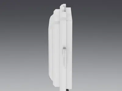 Network Interface Box Low-poly 3D model