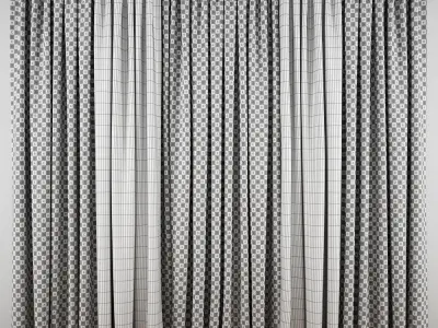 Curtain 120 3D model