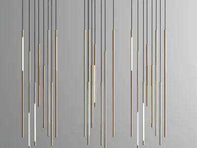 Sattler Palito Mikado Ceiling Light 3D model