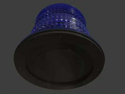 Threshold Lamp 02 - High Poly 3D model