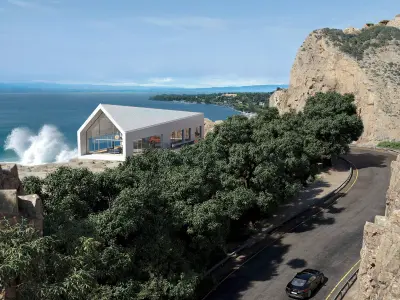 Beyond the cliff line- exterior scene 3D model
