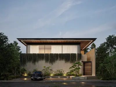 Modern House Design - Leben House 3D model