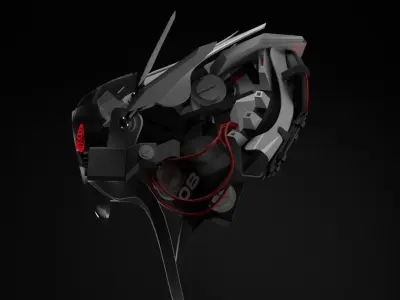 Robo Mini Low-poly 3D model