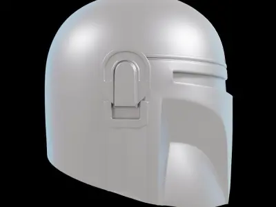 The Mandalorian Helmet  3D model