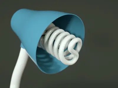 Desk Lamp Model 3D model