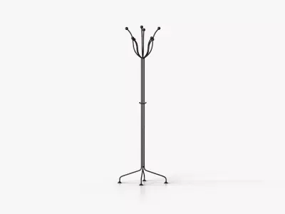 Black Floor Hanger 3D model