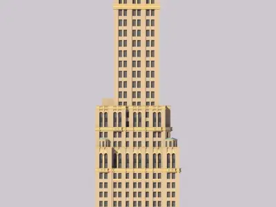 Sherry Netherland Hotel 3D print model