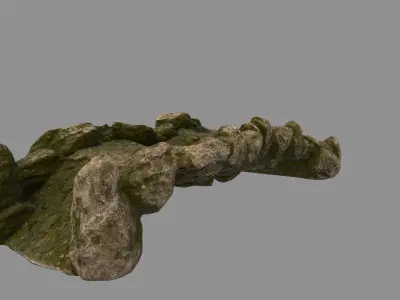 old bridge 1 Low-poly 3D model