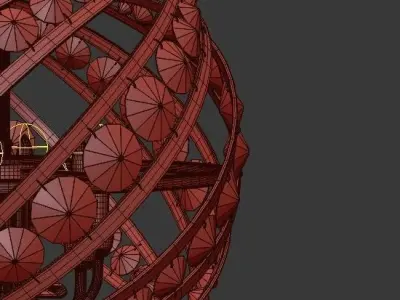 Platinum Crescent 3D model