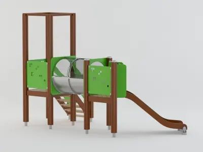Lappset Activity Tower 04 3D model