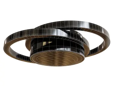 LED Ceiling Chandelier   Low-poly 3D model get