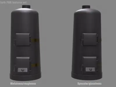  Papal Conclave Stove for Ballots PBR Unwraped 