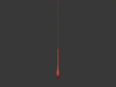 Vetreria drip lamp 3D model