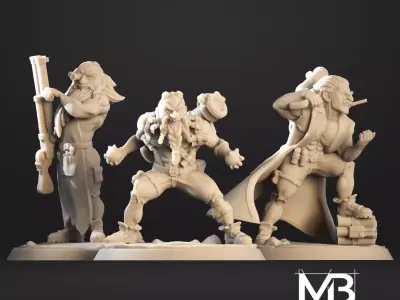 Bomber Crew 3D print model