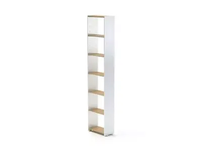 Light Plastic Shelves 3D model