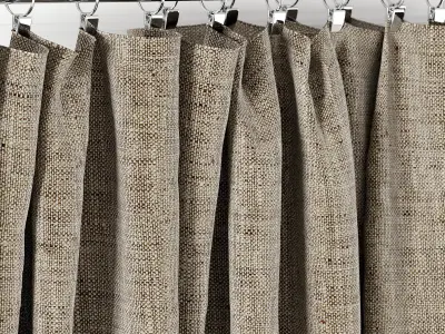 Curtain Set 505C 3D model