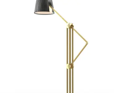 Charles Paris Propylees Floor Lamp 3D model