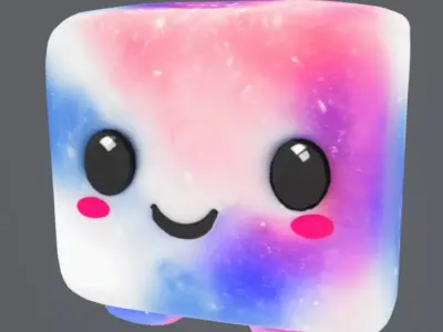 Galaxy Cube 3D model