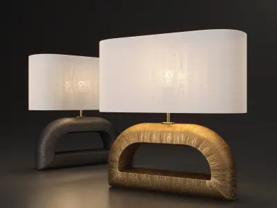 Visual comfort - Utopia Combed Console Lamp  Low-poly 3D model