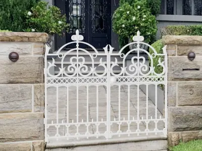 Forged wicket 2 Low-poly 3D model