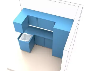 kitchen 78 3D model