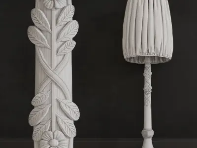 Savio Firmino Floor lamp 2056 3D model