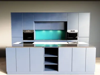 111-Kitchen3 matte 10 3D model