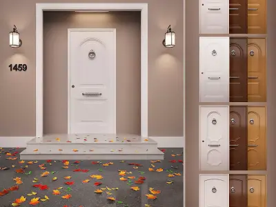 Door Entrance set  3D model